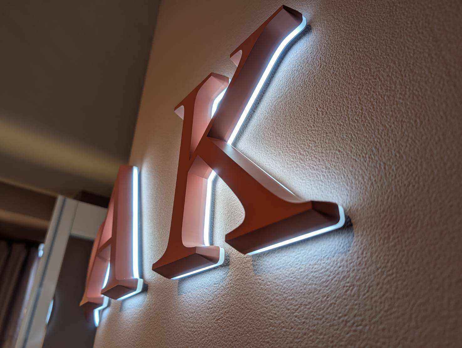 チャンネル文字施工事例3